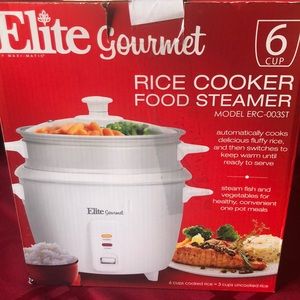 Rice cooker food steamer
